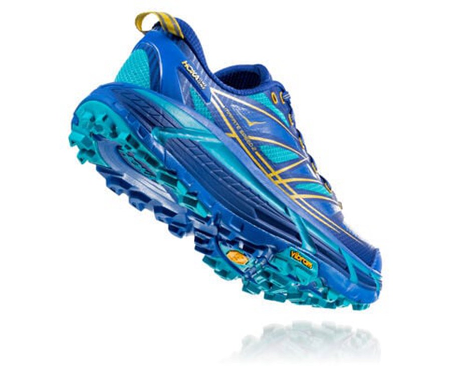 Hoka One One Trail Schoenen Dames - Mafate Speed 2 - Blauw - MU7508364